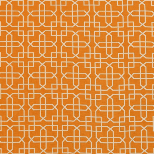 Essential Living Hazelton Carrot Home D&#xE9;cor Fabric